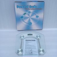 Balanza Báscula Personal de Vidrio Templado hasta 180Kg