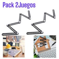 2JUEGOS Regla de Medición de Múltiples Ángulos Mayólicas