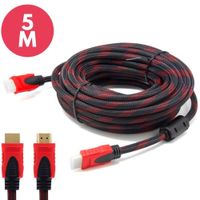 Cable HDMI 5m 5 Metros Full HD 3D 1080p 4k