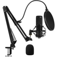 Micrófono Condensador BM800 USB Gaming Microphone Streaming Podcast PC