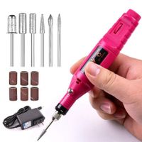 Tallador y Pulidor Eléctrico Regulable para Uñas Manicura Pedicura
