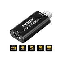 Tarjeta Capturador de Video HDMI a USB 1080P de Alta Definición