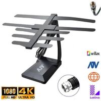 Antena HD TV  LCD Smart TV Y Análoga VHF-UHF Señal Digital Terrestre