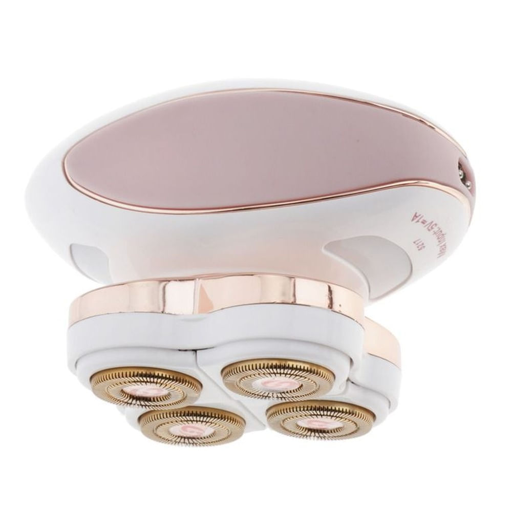 Depilador Corporal Recargable de Vello Facial Piernas Brazos Portátil