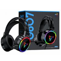 Audífonos Gamer con Luz LED RGB 7.1 USB Micrófono y Cancelación de Ruido
