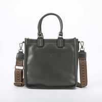 Cartera De Cuero Vacuno Diseño Moderno Gris 77175