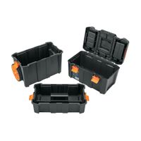 Caja Organizadora para Herramientas 3 en 1 Desmontable con Ruedas Truper CHP-1925R