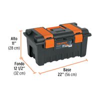 Caja Organizadora para Herramientas 22” con Compartimentos para Uso Profesional  CHA-22NC