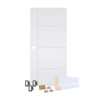 Combo Puerta Venti Contraplacada Blanca 40x650x2070mm Dimfer