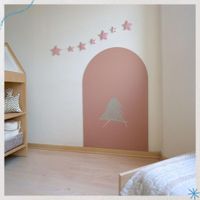 Pizarra Adhesiva Infantil PZR Arco Mocha Magnético 116x60cm