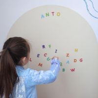 Pizarra Adhesiva Infantil PZR Arco Ivory Magnético 116x60cm