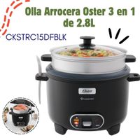 Olla Arrocera 3 En 1 De 15 Tz Diamondforce Oster - CKSTRC15DFBLK 053