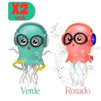 Pulpo Musical Bailarín Eléctrico con Luces x2 unidades