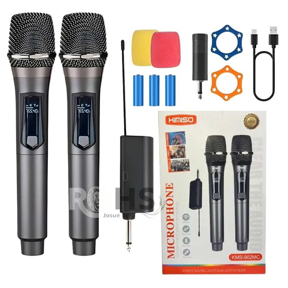MICROFONO KARAOKE UHF KIMISO KMS-902MC
