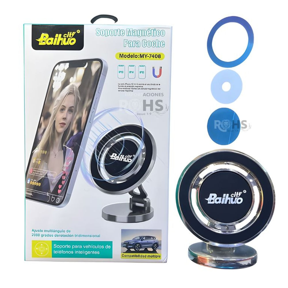 Soporte Magnético de Celular para Autos
