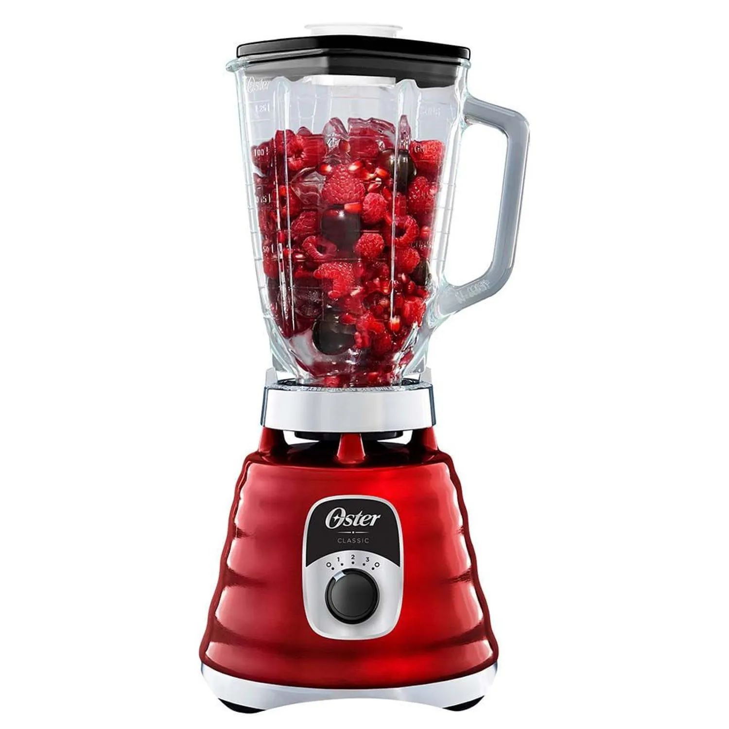 Licuadora Oster 3 Velocidades 1.25L Roja