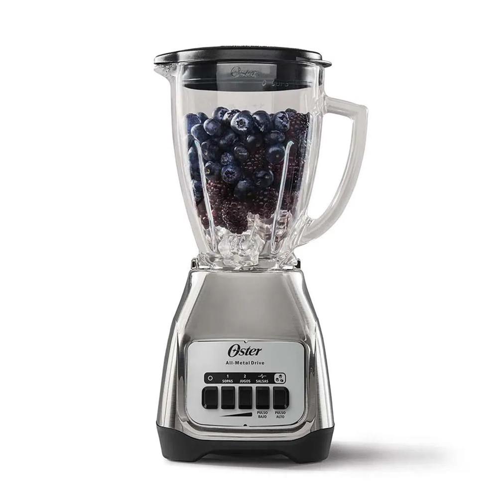 Oster Licuadora 1.5 L  Silver 2 Velocidades pulso BLSTKAGNPB053