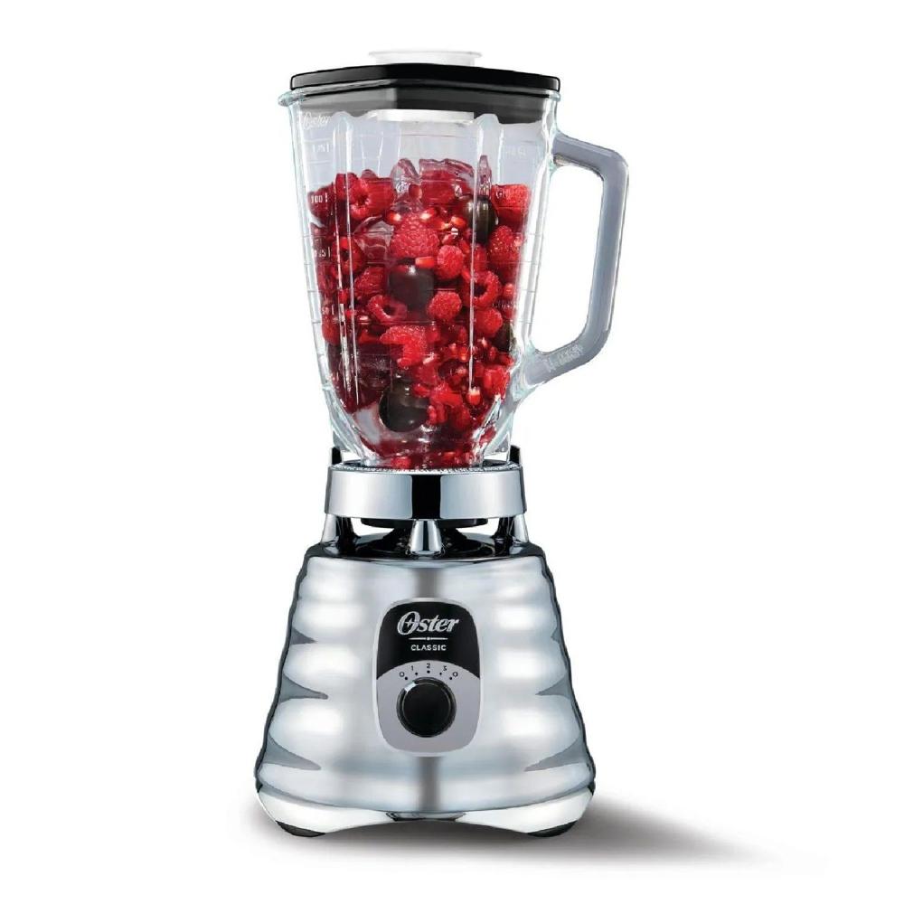 Licuadora Oster Clasica 3 Velocidades 1.25L Cromado BLST4655