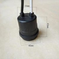 SOCKET DE CAUCHO ANDINO NEGRO E27 660W  250V - 660V CON CABLES