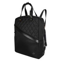 Mochila Teros Roseann II TE-9050BK para Laptop 14.1 Negra 2 en 1 con Puerto USB
