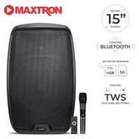Parlante Activo Maxtron MX 1503AC Master Boufer 15"" USB BT TWS
