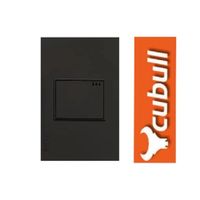 INTERRUPTOR SIMPLE NEGRO MATE 16A-250V