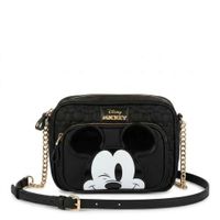 BOLSO BANDOLERA DISNEY DE MICKEY MOUSE NEGRO