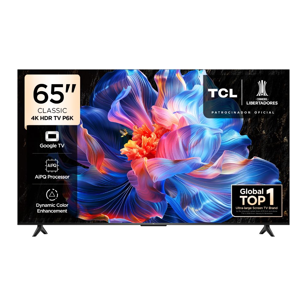 Televisor Smart 4K 65P  TCL LED 65P6K