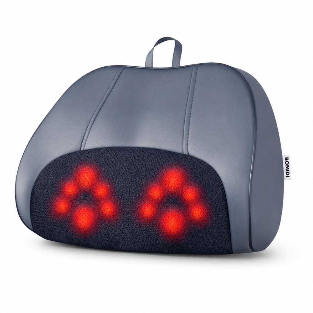 Almohada Masajeadora Bomidi MP1 Pro 3D Inalambrica Recargable Cuello Espalda
