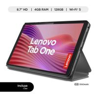 TABLET LENOVO TAB ONE - FOLIO CASE 4GB 128GB 8.7 HD LTE ANDROID 14