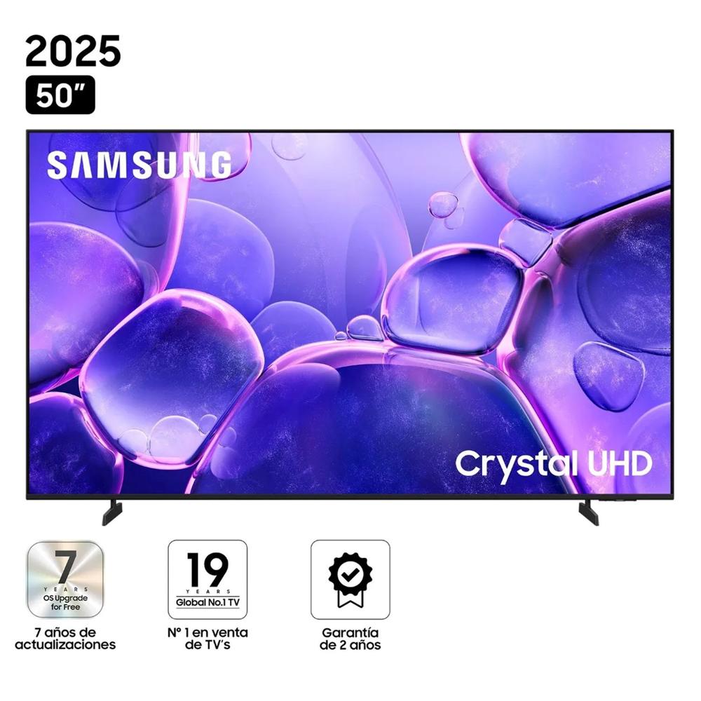 Televisor Samsung 50 Crystal Uhd UN50U8000FGXPE Smart Tv 2025