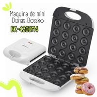 Maquina para hacer donas BOSSKO de 16 unidades - BK-420DM4