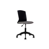 Silla Morelia Negro-Gris Osc Giratoria - Ziyaz