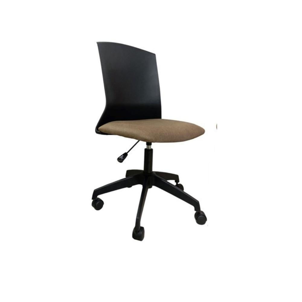 Silla Morelia Negro-Beige Giratoria - Ziyaz