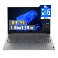 Laptop Lenovo V15 G5 IRL 15.6 FHD Intel Core i5-13420H 8GB DDR5 512GB SSD FREEDOS