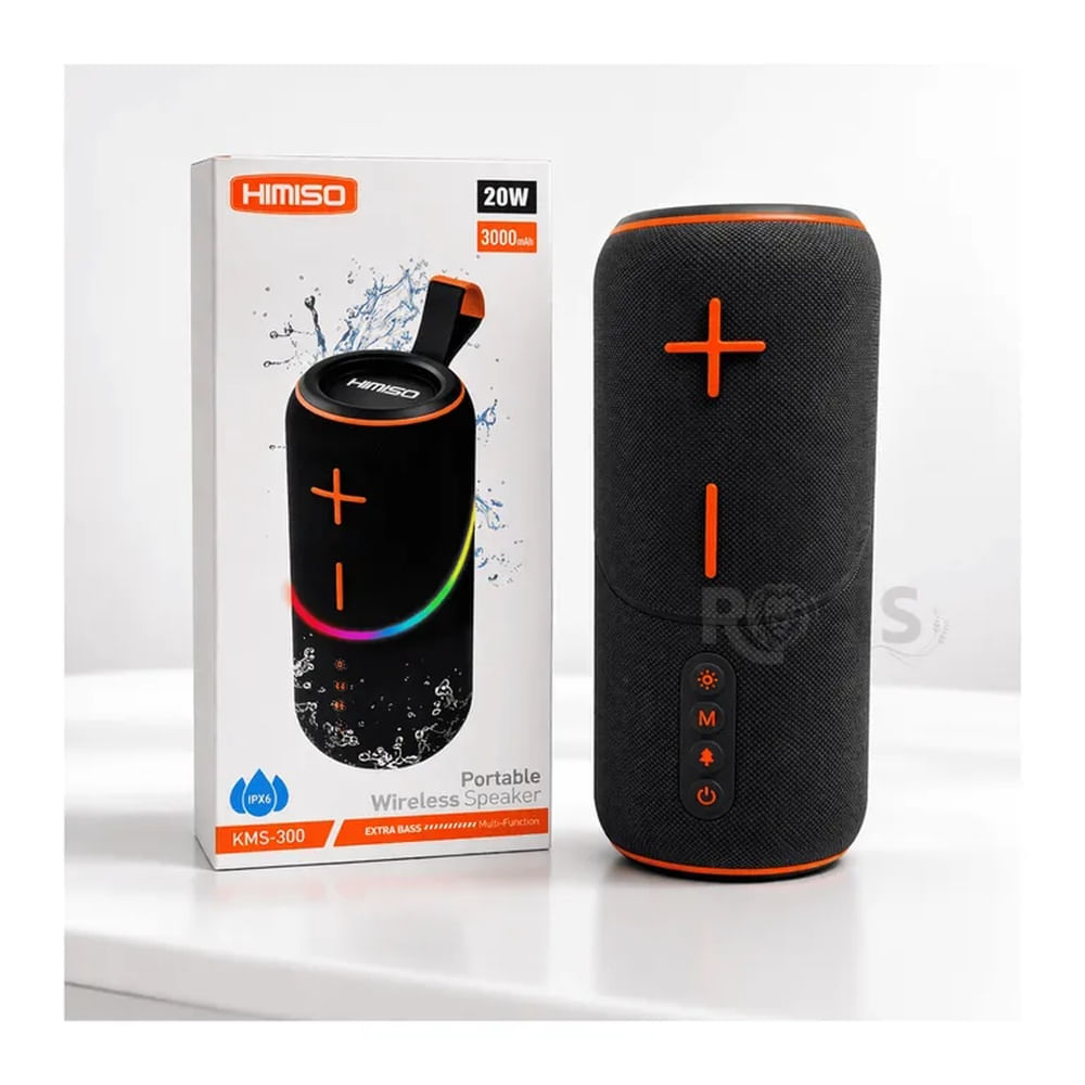 Parlante Portatil KMS - 300 Plomo