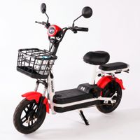 Bicimoto Electric Motare Happy  Rojo - Batería Extraíble