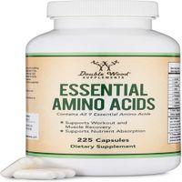 Double Wood Essential Amino Acids  Aminoácidos Esenciales 225 Cápsulas