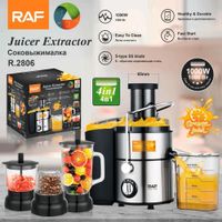 Extractor de Jugos Eléctrico RAF Multifuncional 4 en 1