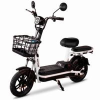Bicimoto Electric Motare Happy  Negro - Batería Extraíble