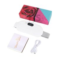 Cinturón Térmico Inteligente Para Colicos Menstruales - Blanco