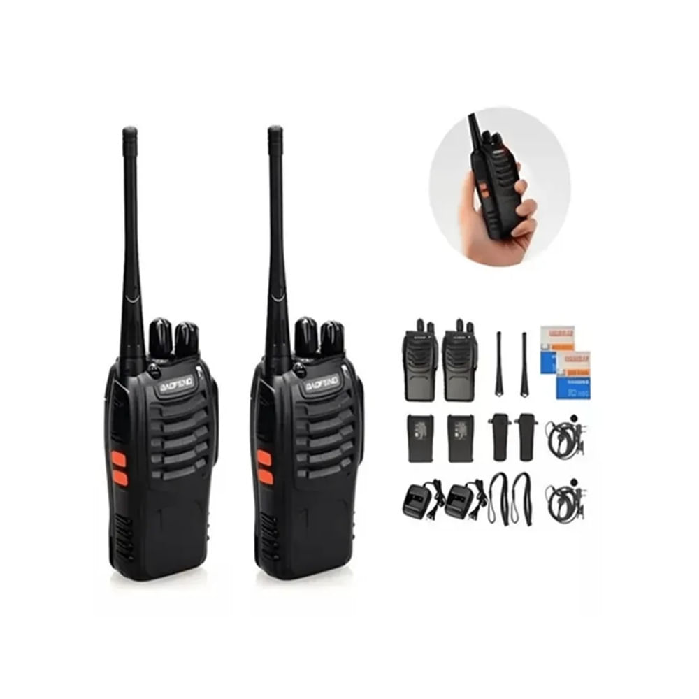 Combo 2 Walkie Talkie Radio Bidireccional Transmisor Receptor