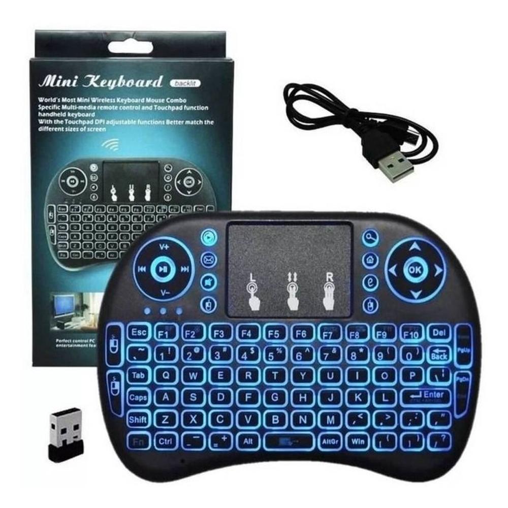 Mini Teclado Inalámbrico Touchpad Mouse Keyboard