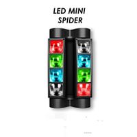 Mini Araña Luz de escenario LED para DJ RGBW 8 x 3W DMX 512