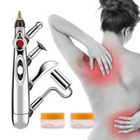 Pluma Lapiz de Electroterapia Acupuntura Meridiano Terapia de Energía