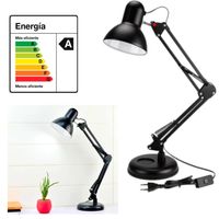 Lampara de Oficina Articulado LED de Escritorio Mesa Brazo Ajustable