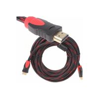 CABLE HDMI 10 METROS BLINDADO PUNTA DORADA ENMALLADO Y CON FILTRO