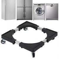 Base Móvil Soporte Rueda Frenos Refrigeradora Lavadora hasta 56cmx56cm