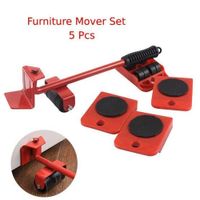 Kit de 4 Ruedas para Mover Muebles Sofas Lavadoras
