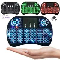 Teclado Inalámbrico RGB Touchpad Keyboard Para Smart TV